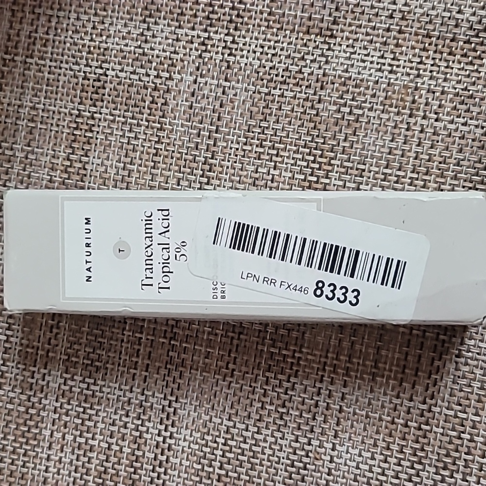Tranexamic topical acid 5%. NIB